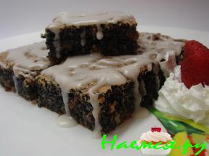 Маковые пирожные (без муки)