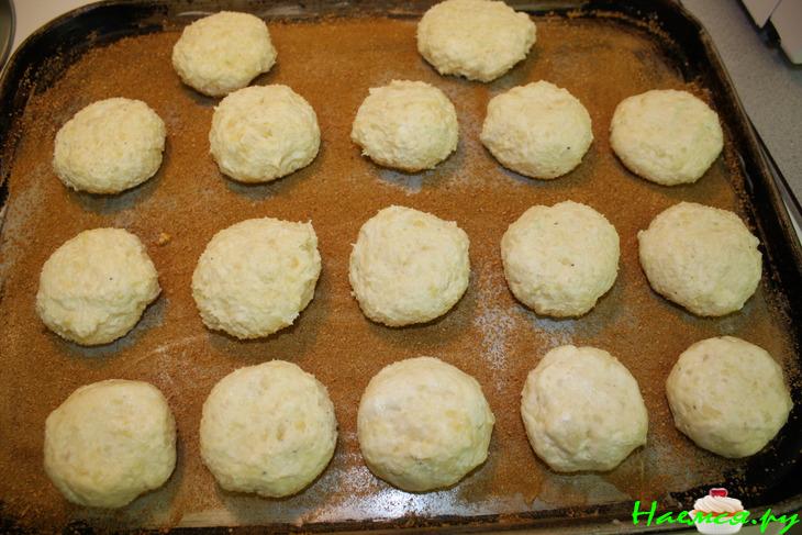 Пампушки творожно-картофельные