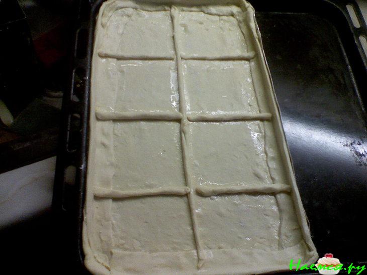 'Дуэт' (слоёный пирожок) 'Дуэт' (слоёный пирожок)