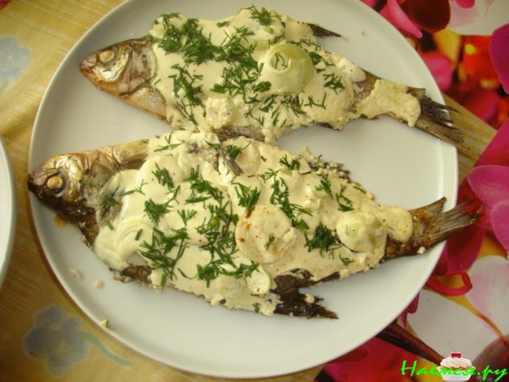 Лещ запеченный