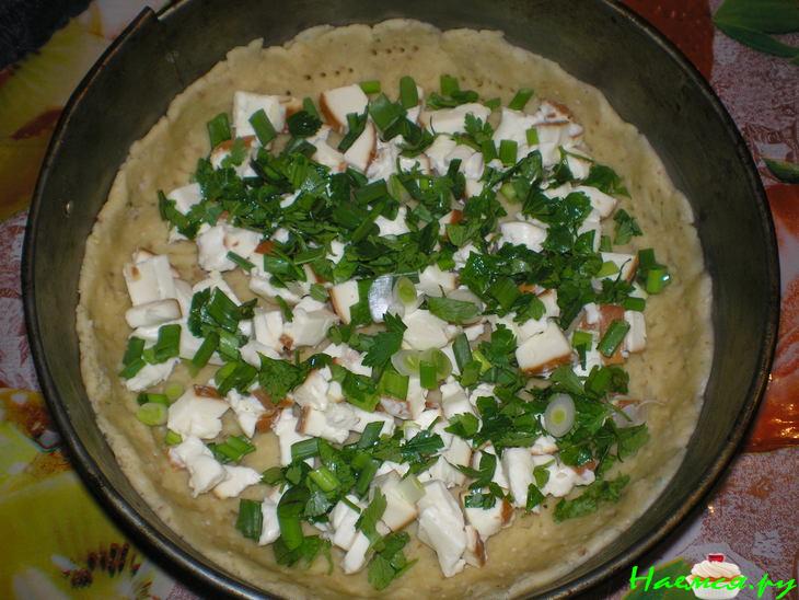 Пирог "Копченный аромат" Пирог "Копченный аромат"