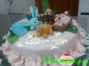 Торт СМЕШАРИКИ