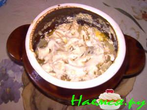 Рыба в горшочке с томатом