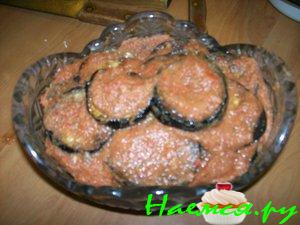 Салат из баклажан в томатном соусе Салат из баклажан в томатном соусе