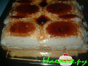 Кремовый бисквит