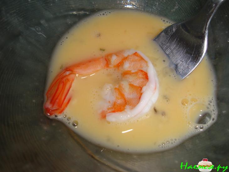 Креветки в панировке