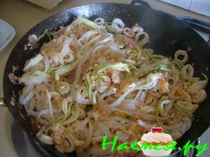 Кальмары Pad Thai