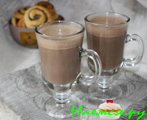 Горячий шоколад с коньяком