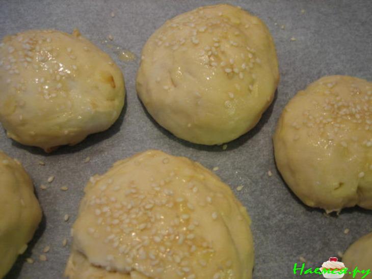 Сырные булочки с копченым сыром