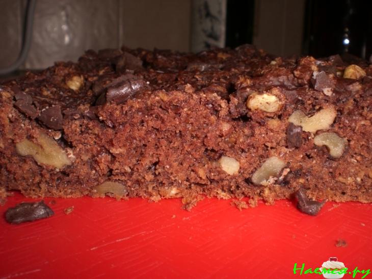 Овсяный пирог брауни&nbsp; 