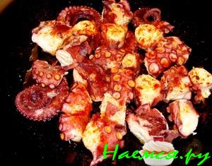 Осьминог в стиле 'Гаего'