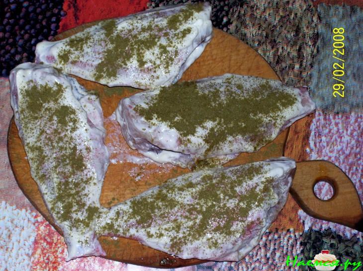 Окунь в кляре