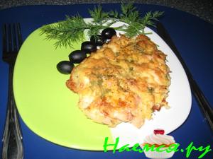 Куриный шницель в лезьоне