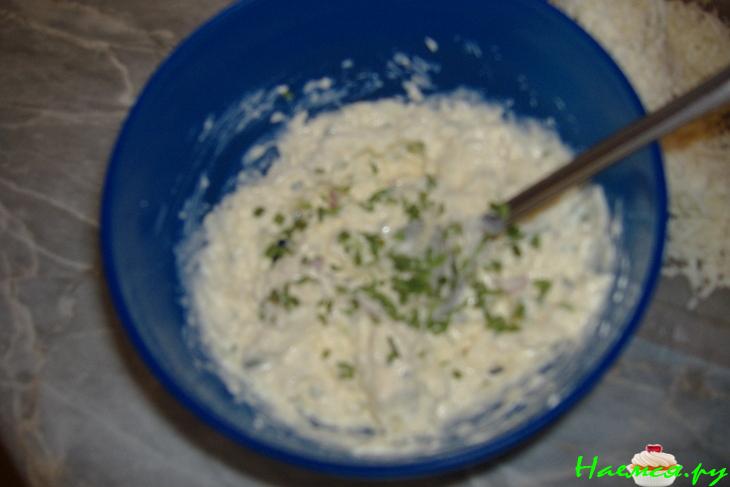 Закуска на огурцах