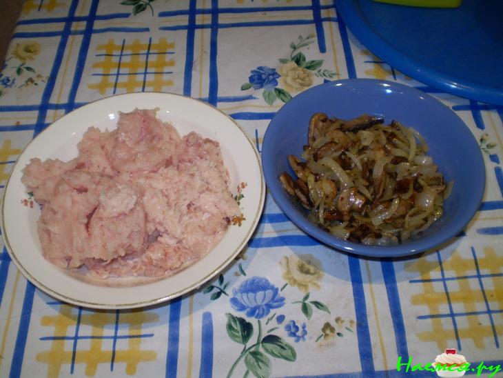 Фаршированная курочка (галантин)