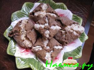 Печенье с ореховым безе Печенье с ореховым безе