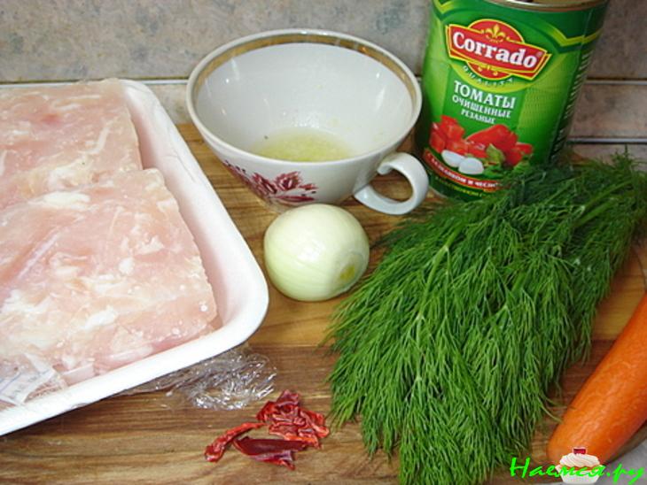 Рыба с помидорами