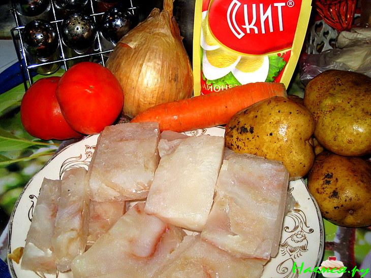 Рыбная запеканка (океанический окунь)