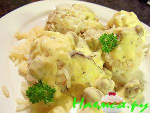 Тефтели наизнанку /рисовые шарики/