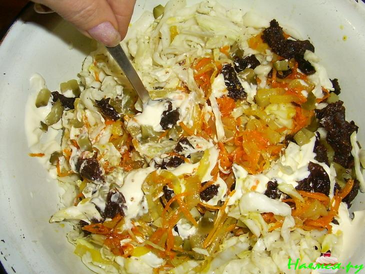 Салат "Пестренький"