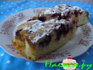 Пирог с вишней по мотивам "Венского"