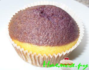 Мини-Маннички с черничным соком