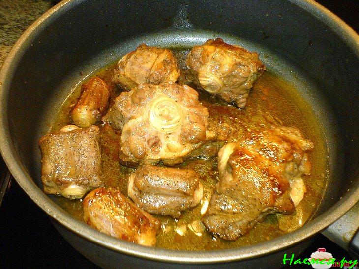 Суп из бычьего хвоста, с томатом, не осветлённый Суп из бычьего хвоста, с томатом, не осветлённый