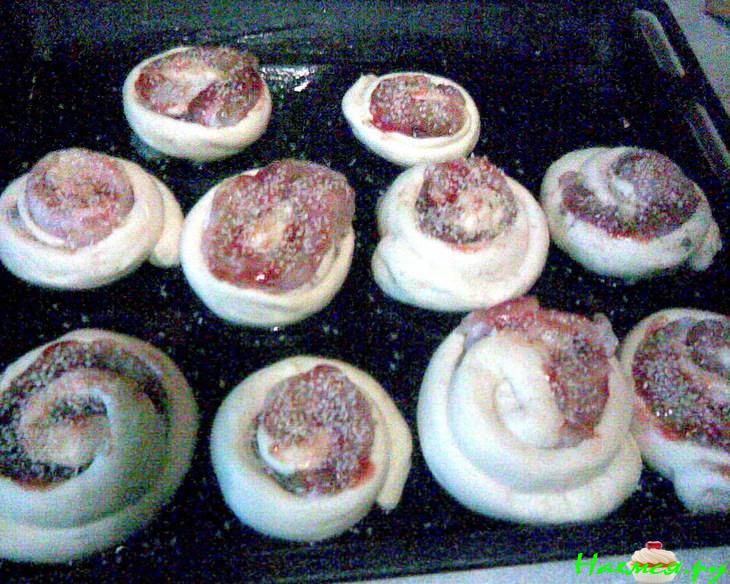 Рыбные спиральки (постные)