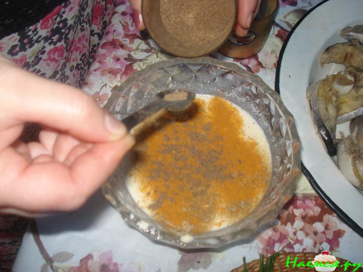 Рыба в майонезе