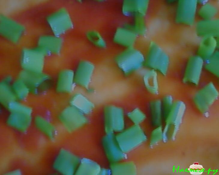 Мини-пицца с вареной колбаской и грибами Мини-пицца с вареной колбаской и грибами