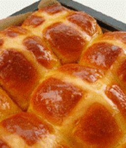 Булочки с джемом и орешками