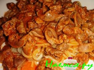 Поджарка с томатной подливкой Поджарка с томатной подливкой