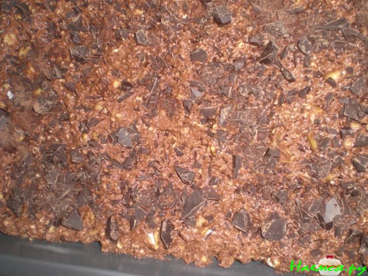 Овсяный пирог брауни&nbsp; 