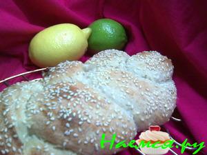 Хлебная косичка для Аллочки. Сдобная выпечка на закваске
