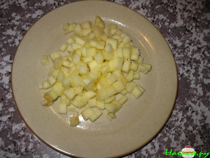 Салат нежный и сытный