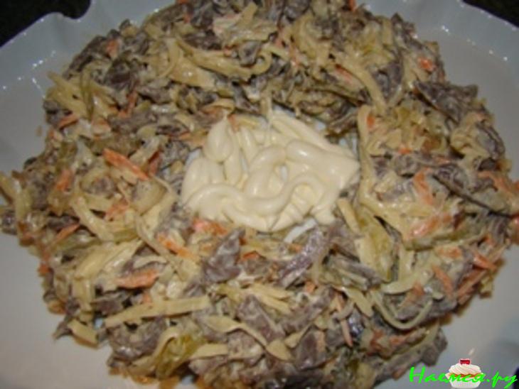 Салат "Гнездо" Салат "Гнездо"