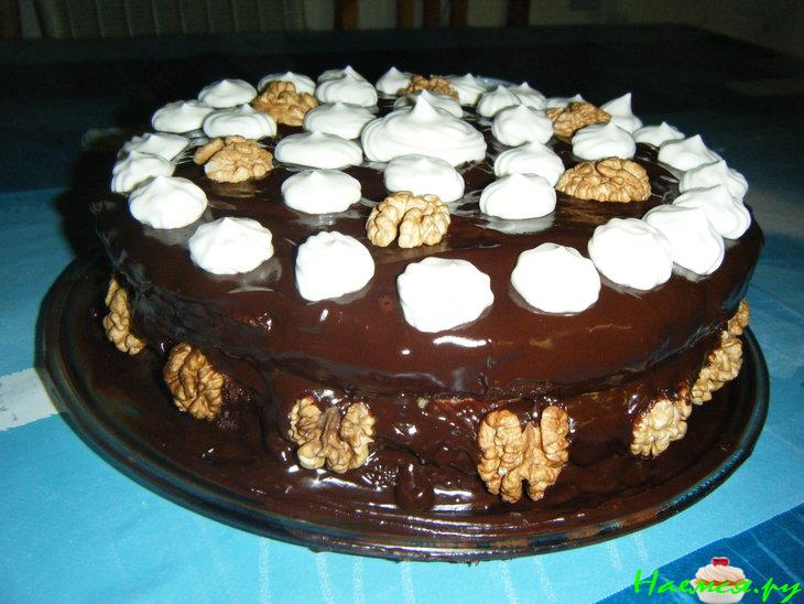 Торт шоколадно-ореховый простейший