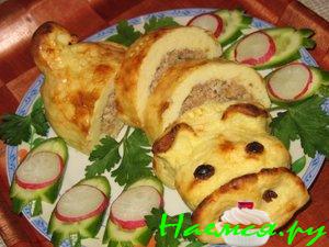 Рулет &laquo;Хрю-хрю&raquo;