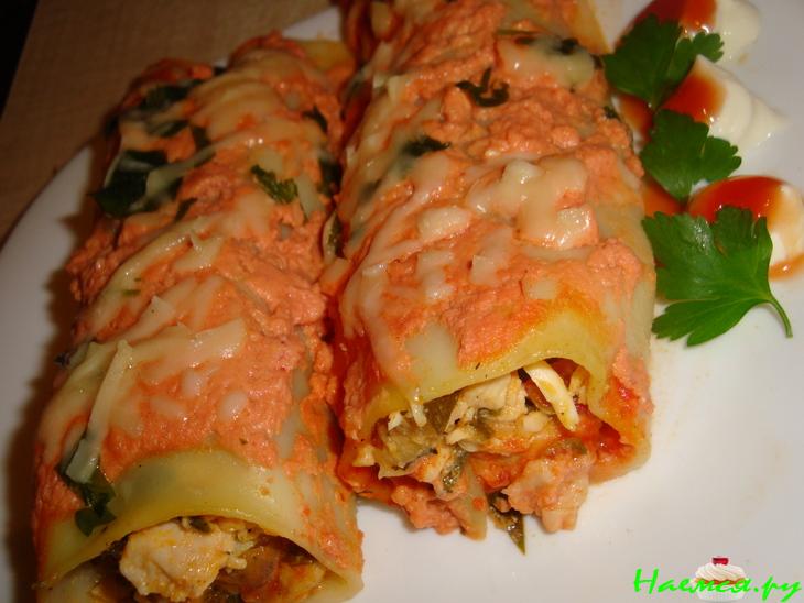 Фаршированные каннеллони-гиганты