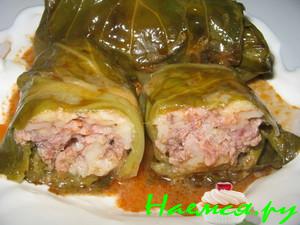 Голубцы по-винницки с начинкой из мяса и блинчиков Голубцы по-винницки с начинкой из мяса и блинчиков