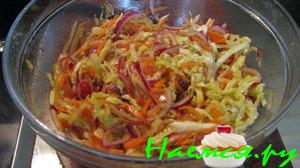 Китайский салат с капустой и дайконом