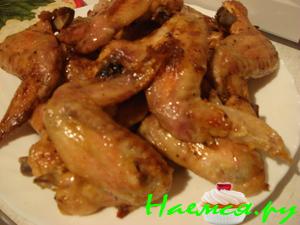 Очень ароматные и пряные крылышки