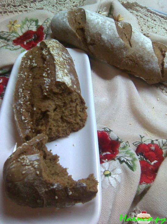 Багет &laquo;Неделька&raquo; на закваске. Рецепт один, а хлеб каждый день разный!