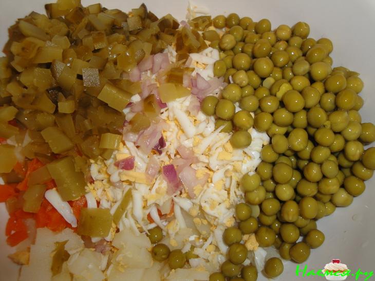 Салат "Киевский" Салат "Киевский"