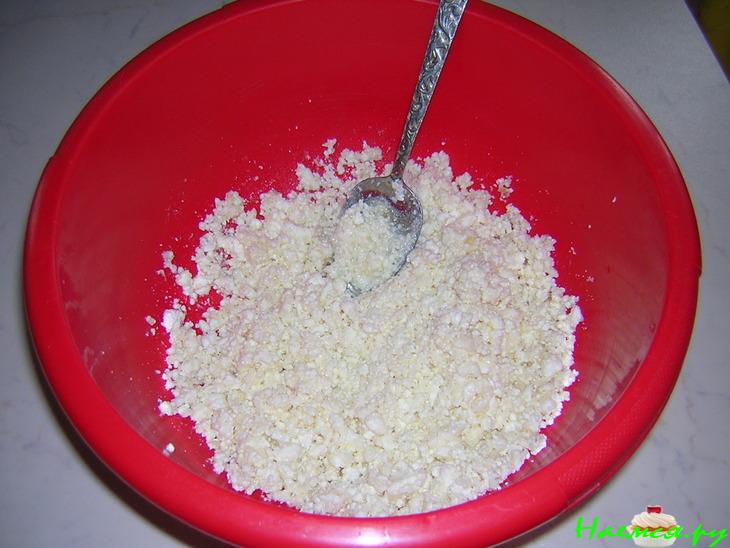 Творожный торт с белковым кремом Творожный торт с белковым кремом