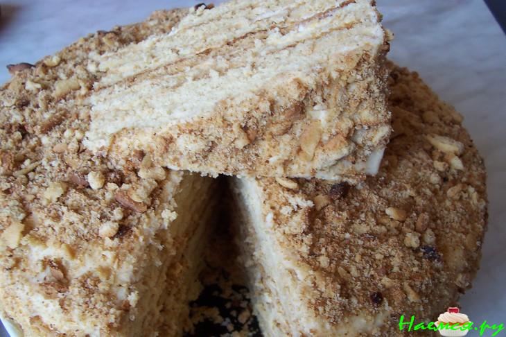 Торт медовый (мильённый вариант)