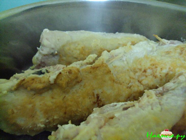 Свиные рулетики с горчичным соусом