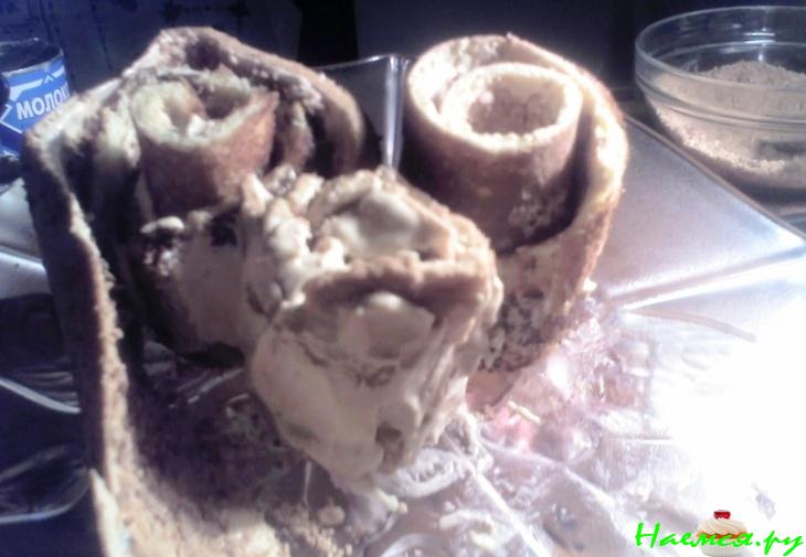 Бисквитный торт "Валентинка"