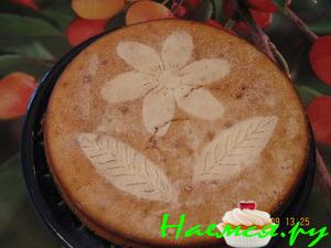 Банановый пирог с ванилью