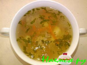 Куриный суп с рисом. Просто и вкусно